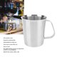 thumbnail image 3 of Vaso Medidor De Acero Inoxidable 304, Jarra Espumadora De Leche De Acero Inoxidable 304, Asa Ergonómica, 600 Ml, Ideal Para El Hogar, Restaurantes, Hoteles Y Oficinas., 3 of 7
