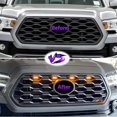 thumbnail image 3 of 1Set LED Front Grill Lights for Off Road Sport 2020 2021 External Grill Lamp Yellow Light, 3 of 5