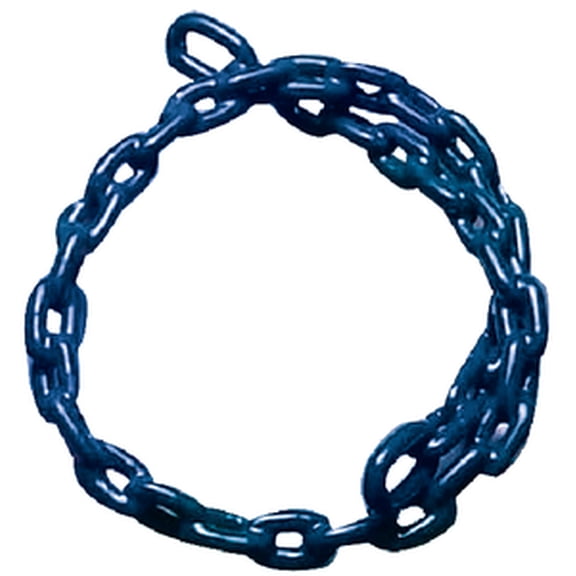 Greenfield 2116-R - 5/16" x 5' Royal Blue PVC Coated Steel Anchor Chain