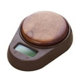 thumbnail image 3 of DOLITY Mini Scale 500G 0.1G Portable Professional Gram Scale Tea Scale Tea Leaves Scale Brown, 3 of 9