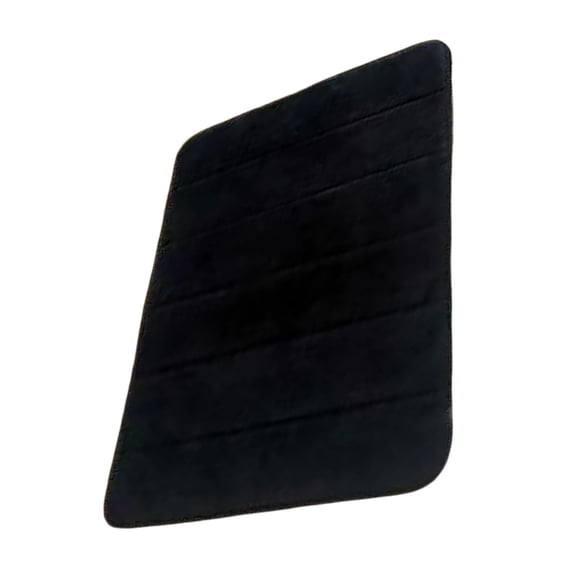 Pitycbo Soft Floor Mat Non Slip Accessories Bathtub Mats Cushion Door Cushion Foot Pad Black 40x60cm