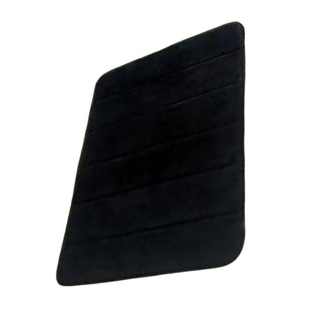 Cojín de suelo de rápida absorción, lavable a máquina para salón, cocina y ducha. Negro 40x60cm
