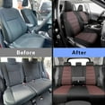 thumbnail image 2 of Housses de Siège Adaptées pour - Le XLE XLE Premium Limited Full Coverage Compatible avec Coussin Gonflable Polyster Seat Protector (Full Ensemble /), 2 of 9