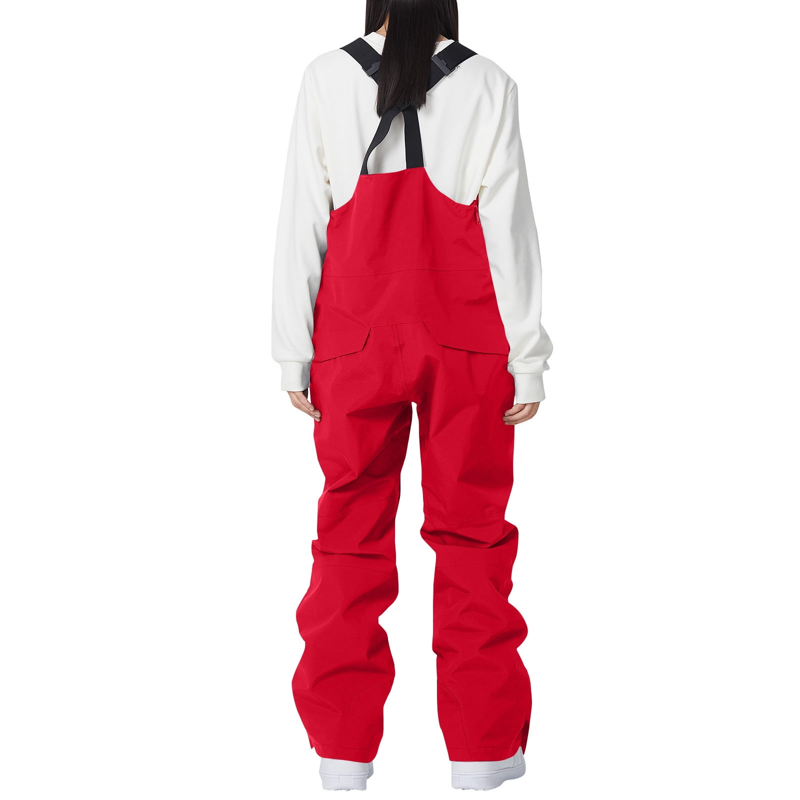 Overalls Men Insulated Pants Men Wsevypo Men's Essential Snow Bibs