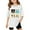 White, variant on LUOGENLI Girls Graphic T-shirt Casual Loose Fit Short Sleeve Tops for Teen and Toddler Girls Comfortable Tee Shirts White Size 5-6 Years