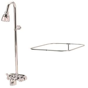 Watts Brass And Tubular Add-On Shower With Rod