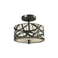 thumbnail image 2 of Dale Tiffany Willow Cottage Tiffany Semi Flush Mount, 2 of 2
