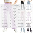 thumbnail image 3 of ZBSOKO Girls Yoga Pants High Waisted Stretch Full Length Flare Leggings Solid Color Pull On Athletic Trousers 3-15Y Workout Fashion Pant, 3 of 6