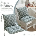 thumbnail image 2 of Dining Room Kitchen Outdoor Chair Cushion With Removable Backrest And Ties, Integrated Seat And Back Support, Non-Slip Non-Spill Seat Pad, Comfortable Support For Long Seated Use, 2 of 6