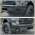 thumbnail image 2 of Spec-D Tuning Smoke Fog Lights + Switch + Black Bezels Compatible with 2011-2014 Ford F-150, L+R Pair Assembly, 2 of 7