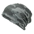 thumbnail image 3 of Skull Hats Slouchy Beanie Summer Outdoor Camping Outdoor Indoor Beanie Caps Dark Green Multi, 3 of 6