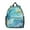 Teal Gold Marble-2, variant on Teal Gold Marble Backpack Backpack for School,Cute School Bag,Schoolbag with Adjustable Shoulder Straps & Padded Back,13.8"x11.4"x6"