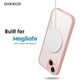 thumbnail image 4 of for iPhone 14 Plus Case Clear Magnetic Compatible with Magsafe, Thin Slim Transparent Non Yellowing, Hybird Soft Silicone Bumper & Hard Plastic Protective Cover for Women, Light Pink, 4 of 12
