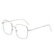 thumbnail image 1 of Guardurnaity Gafas de miopía de Metal con lentes antiazules, gafas cuadradas transparentes, gafas graduadas plateadas, luz plana antiazul Type3 NO3, 1 of 6