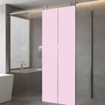 thumbnail image 4 of Pure Apricot Window Privacy Film, Simple Solid Color Static Cling UV Sun Blocking Tint Film Heat Control Windows Films for Bedroom Bathroom, Window Stickers 23.6"x59", 4 of 8