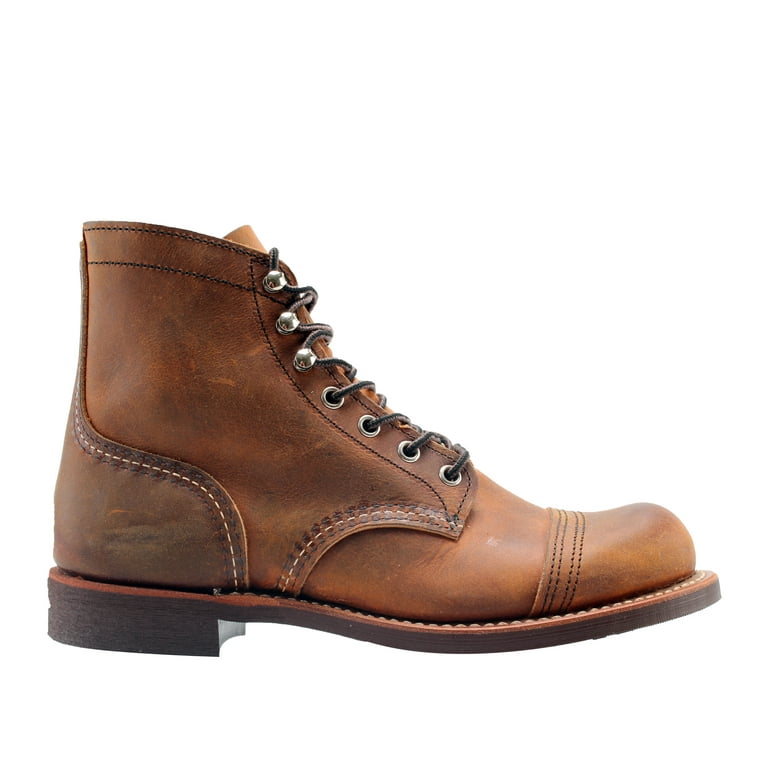 Red Wing Heritage Men's Iron Ranger Work Boot, Copper Rough and