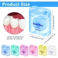 thumbnail image 4 of 60 pack dental floss, large quantity mint flavored travel dental floss, each 50 meters oral care dental protection (colorful), 4 of 4
