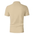 thumbnail image 5 of Golf Shirts For Men Printed Short Sleeve Button Collar Pullover Casual Summer Shirt For Course Practice Office Leisure Travel And Weekend Wear, 5 of 7