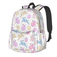 thumbnail image 1 of Disketp Easter Colorful Rabbit Mochila Escolar de Gran Capacidad y Peso Ligero, Mochila de Viaje Ideal para Escuela, Trabajo y Uso Diario, Cómoda y con Estilo, 1 of 8