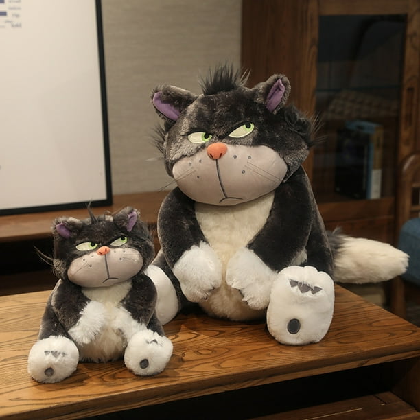 Gato Enojado Peluche Llavero Gato Peluche Llavero De Gato De Peluche Adorno  Bonito