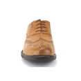 thumbnail image 4 of Alberto Fellini Men's Ouku Wing Tip Balmoral Full Brogue Lace Dress Shoes, 4 of 6