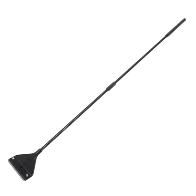 Raspador de Algas Único Bargains para Acuarios de Vidrio Limpiador de Tanques de Peces con 10 Cuchillas Herramienta de Limpieza de Acuarios Duradera Resistente a la Corrosión Negra 1 Juego 26.38 in