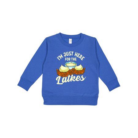 Hanukkah Latkes Toddler Sweatshirt