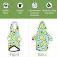 thumbnail image 6 of Bingfone Avocado And Hearts Dog Clothes Hoodie, Pet Winter Coat,Puppy Sweatshirts For Small Dogs Boy Girl,Suitable For All Breeds-Large, 6 of 9