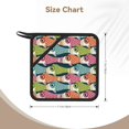 thumbnail image 2 of 1 PCS Pot Holders for Kitchen - Heat Resistant Silicone Pot Holders with Hanging Loop, Lantern Koi Fish Non Slip Oven Hot Pads, Potholders for Decor Baking Cooking Kitchen, 2 of 6