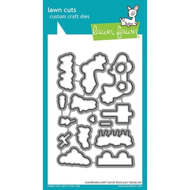Lawn Cuts Custom Craft Stackables Dies - Outside in Stitched Scalloped Circle