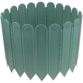 thumbnail image 1 of 1 Set Plastic Green Lawn Fence for Small Garden and Landscape Edging 200X10.6in, 1 of 8