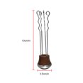 thumbnail image 4 of Moyic Distribuidor de agujas de café con mango de maciza de 51, 53 y 58MM, herramienta niveladora de café, dispensador de polvo, herramientas Juegos de servir café y té No.03 Moyic HA006035-03B, 4 of 6