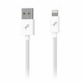 thumbnail image 1 of Nimble PowerKnit 2 meter USB-A to Lightning Cable White, 1 of 5