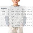 thumbnail image 3 of Xdegoge Boys Girls Crewneck Sweatshirts Long Sleeve Layered Look Color Block Pullover Tops Casual Fall Comfy Athletic Activewear 3-15 Years Gray 14-15 Years, 3 of 6