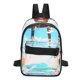thumbnail image 1 of Mochila láser de verano Mochila de jalea de chica de moda transparente para fiesta (negro), 1 of 8