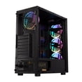 thumbnail image 3 of Gabinete Gamer Stylos XZEAL XZ110 RGB Cristal Templado Negro 4 ventiladores XZCGB12B, 3 of 6