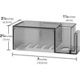 thumbnail image 4 of 5 Slots Wallmount Toothbrush Holder with Cover for Shower, Plastic Multifunctional Toothpaste Toothbrush Organizer Compatible with Oral-B Cross Action, Colgate Renewal (Gray), 4 of 6