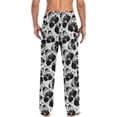 thumbnail image 2 of GZHJMY Cute Skull Pajama Pants, Mens Lounge Pants Super Soft Men Pajama Bottoms, Christmas New Year Birthday Father's Day Gifts, 2 of 7