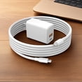 thumbnail image 7 of PD 30W Fast Charging for Google Google Pixel Charger - (For Pixel 8 8 Pro, Pixel 7 7a 7 Pro, Pixel 6 6a 6 Pro, Wall Charging Block and 6ft Cable Power Strip), 7 of 7