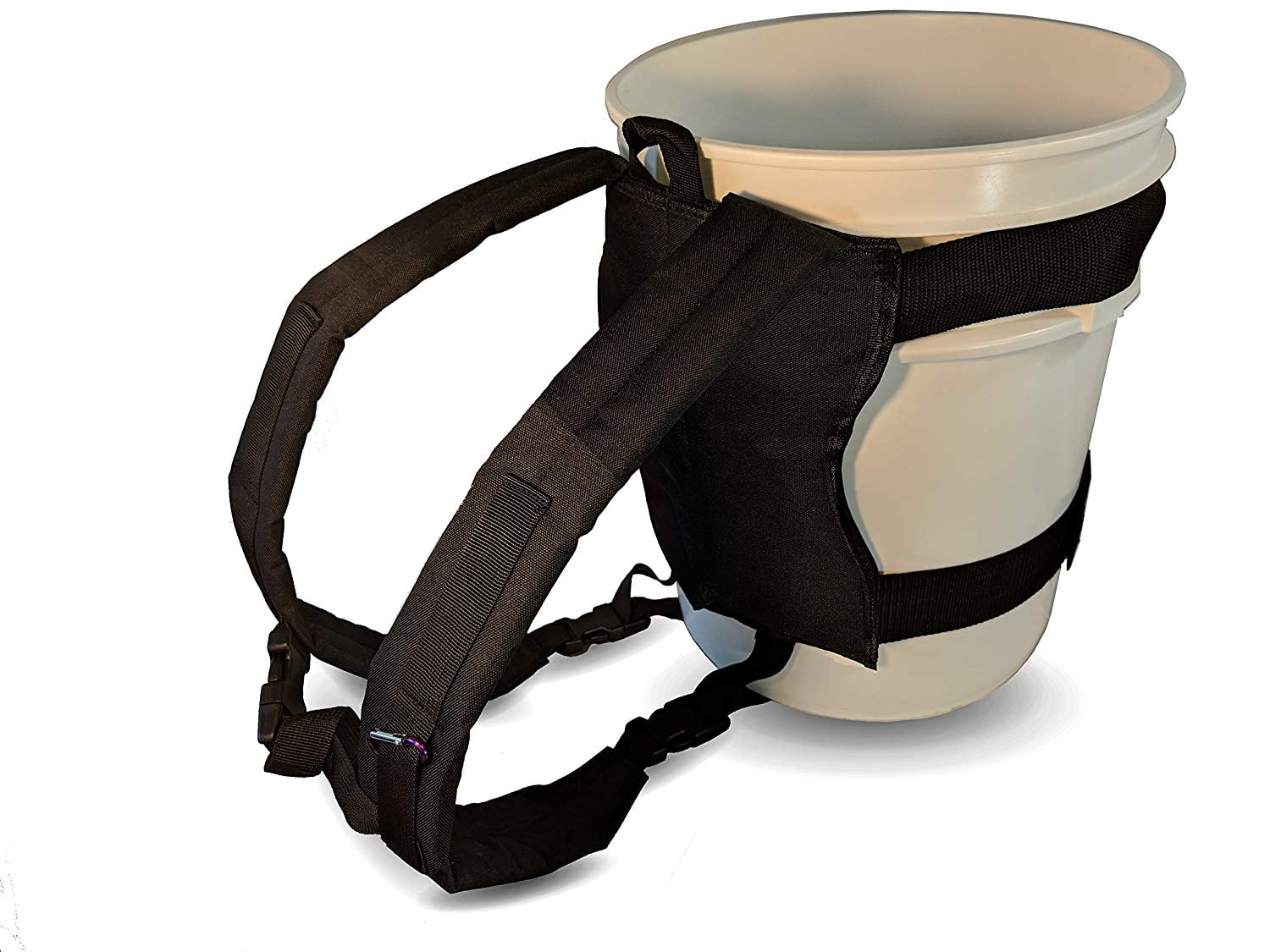 Backpack for 5 Gallon Buckets for Ice Fishing, Picking Apples and