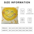 thumbnail image 5 of YINGXI Throw Pillow Case ative Cushion Case for Outdoor Activity Sofa Home Couch Office 12x12in, 5 of 5