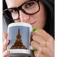 thumbnail image 2 of 3drose, Golden Dome at City Hall in San Francisco, California, Usa, 11oz Two-tone Green Mug, 2 of 6