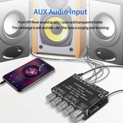 HiFi Bluetooth 5.0 Digital Amplifier Audio Board TDA7498 Power Class D Amplifier DC 5-26V 50W+50W+100W Parts