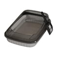 thumbnail image 1 of S SERENABLE Cat Litter Box Heighten Cat Toilet for Small Medium Large Cats Small Animals grey, 1 of 9