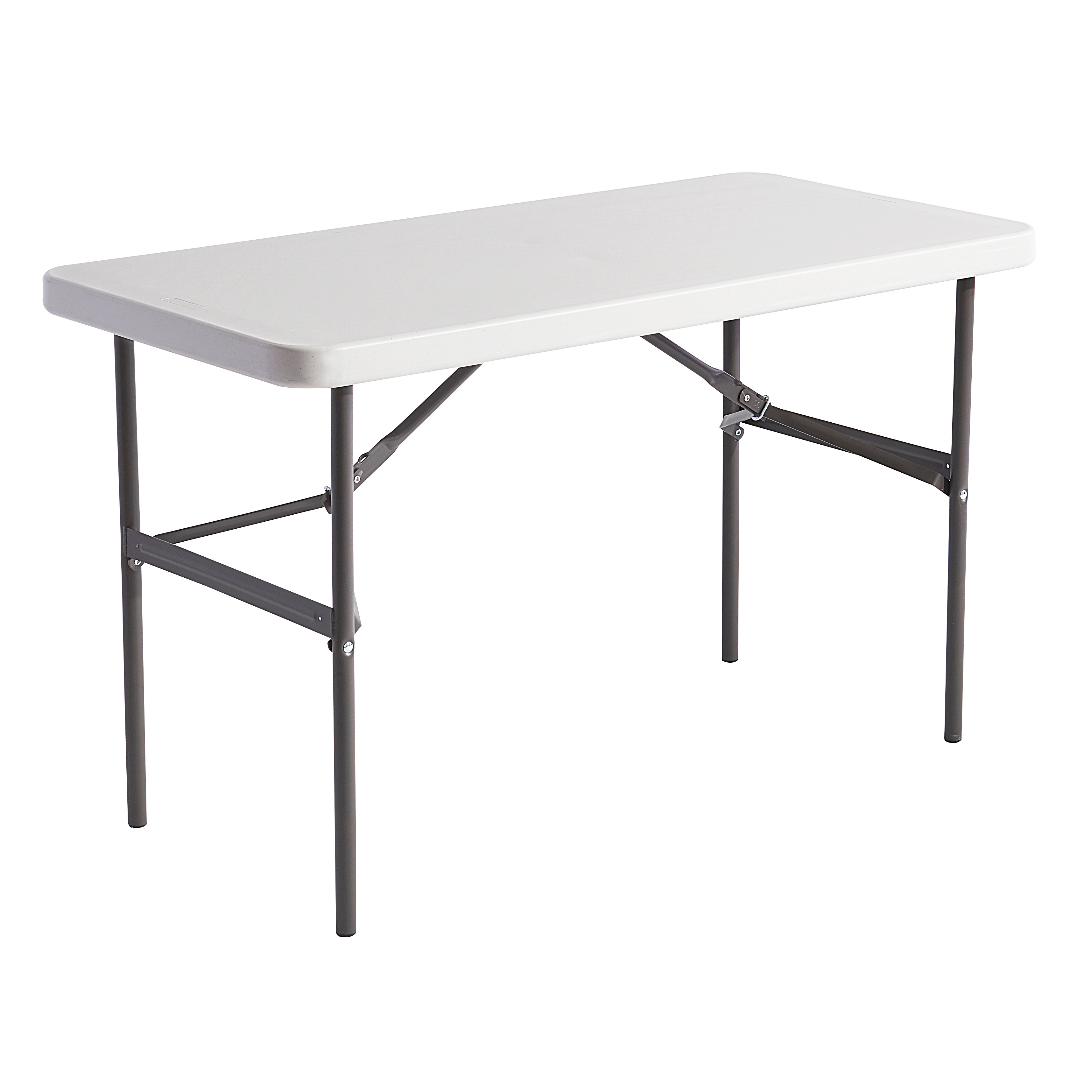 Alera Banquet Folding Table, Rectangular, Radius Edge, 48 x 24 x 29