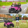 HHVEL 24V 7AH Power Car Wheels with Remote Control, Ride on Cars for ...