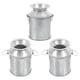 thumbnail image 2 of 3pcs mini jarrones de flores mini cubos de metal mini jarrones de hierro de hierro cubos miniatura, 2 of 8