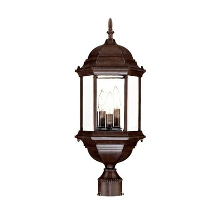 Acclaim Lighting 5187 Madison 3 Light 25" Height Post Light