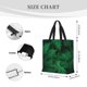 thumbnail image 3 of Easygdp Green Leave Fern Bolsa Tote para Mujer, Bolso de Hombro para Trabajo, Playa, Viajes, Compras y Supermercado, 3 of 7