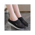 thumbnail image 4 of Woobling Chaussures Décontractées pour Femmes à Enfiler Ballerines Bout Rond Pantoufles Antidérapantes Mules Sabots de Travail Noir 5, 4 of 6